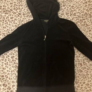 VTG Black label juicy couture zip up